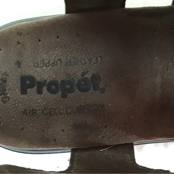 Prophet Sandals, nearly new, very comfortable, brown leather uppers and insole - Picture 2 of 5